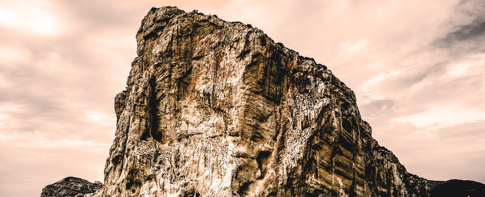 massive rock structure